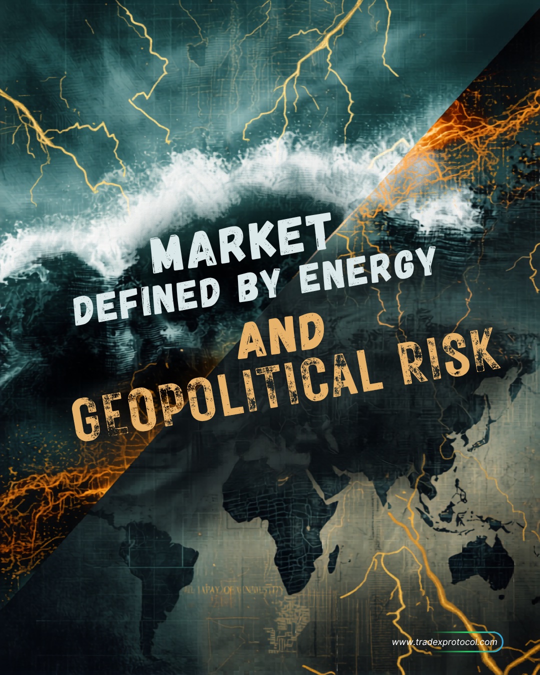Market defined by energy and geopolitical risk cover art